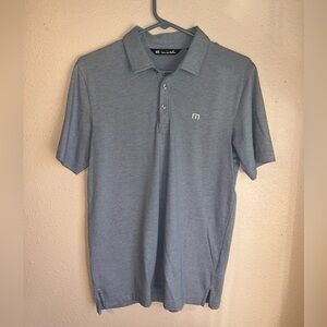 Travis Mathew Blue Polo Shirt